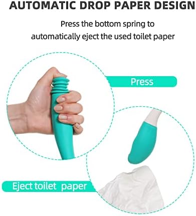 Fanwer Toilet Aids Tools,Long Reach Comfort Wipe,Extends Your Reach Over 15" Grips Toilet Paper or Pre-Moistened Wipes