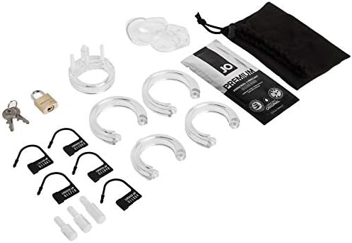 CB-X CB-6000 Male Chastity Device, Clear
