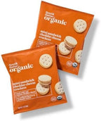 Organic Mini Sandwich Cheddar Cheese Crackers - 8oz/8ct - USDA Organic, No Artificial Colors (pack of 8)
