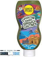 Spice Story Bombay Sandwich Chutney, Indian Street Style Sandwich Chutney Made with Fresh Coriander and Green Chilli - 200g