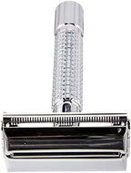 Pfeilring Double Edge Butterfly Safety Razor, Stainless Steel Chrome Plated