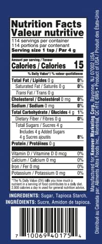 Gefen Confectioners Sugar, 16oz in Resealable Container | Powdered Sugar (2 Pack = 2 lbs) Corn Free | Gluten Free | Premium Confection Sugar | Kosher (including Passover)