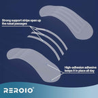 Nasal Strips for Snoring – Comfortable Nose Strips for Breathing,Anti Snoring Devices,Skin-Friendly Snoring Solution for Better Airflow & Restful Sleep