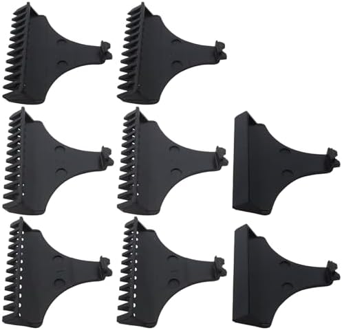 8Pcs Universal Hair Trimmer Clipper Limit Comb Guide Sets Replacement Hair Guides Combs Tool