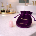 Polar Jade Natural Rose Quartz Crystal Egg, Handcrafted & Polished Love Stone with Smooth Surface, Wellness & Body Awareness Tool for Calm, Balance & Mindful Self-Care (Small, Undrilled)