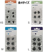 FCS Pack of 6 Click Sleeve for Siemens Signia Run Click-CIC/ITC (Closed-Extra Small).