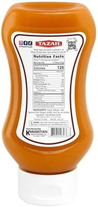 TAZAH Sweet Raw Mango Chutney, 12.7 oz (360g) Squeeze Bottle – Sweet, Tangy & Spiced Indian Mango Chutney – Vegan – No Artificial Preservatives – Product of India