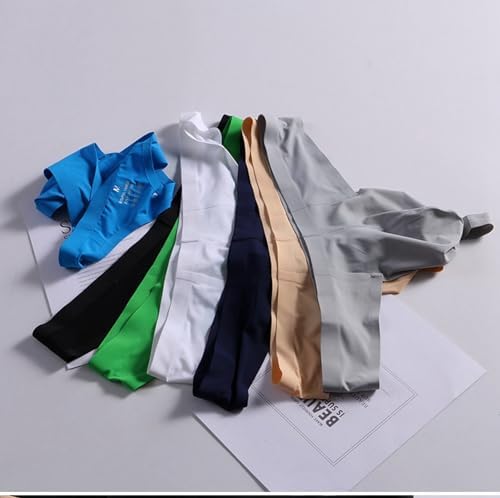 Men Ultra-thin Seamless Thong Ice Silk Underwear Male Sexy U Pouch T-back Bikini Low Rise Brief