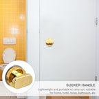HOMSFOU Elderly Suction Bath Grab Bar with Strong Vacuum Suction Cup Handle for Glass Shower Door Safety Handrail Bathroom Support Aid