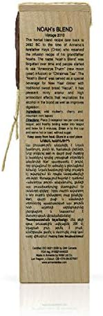 Ancient Herbals Noah’s Blend – 100% Natural Wild Crafted Loose Leaf Herbal Tea in a Wooden Box | Premium – Wellness – Artisan – 25 g