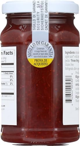Rigoni Di Asiago Fiordifrutta Organic Fruit Spread, Strawberry, 8.82 Ounce