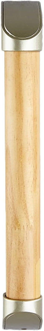 Toilet Grab Bar,Wood Safety Grab Bar,220 Lb Load-Bearing Toilet Grab Bar,Toilet Grab Rails for People with Mobility Impairments,Old People(Wood Color,30x4x7.7cm)