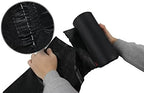 Begale 5 Gallon Drawstring Trash Bags, Black (115 Counts/3 Rolls)