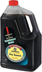 Kikkoman - Traditionally Brewed Soy Sauce, All Purpose Seasoning - 1 Gallon (Pack of 1)