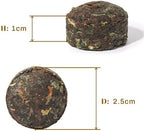 LWXLJMJZC-40pcs Cooked Stick Rice Puerh Tea|Ripe(Shu) Mini Tuo Cha|Yunnan Glutinous Rice Balls Pu erh Cake