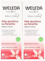 Weleda Toothpaste with Ratanhia 2x75ml