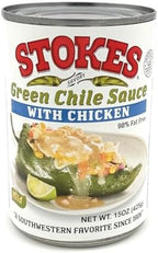 Stokes Green Chile Sauce with Chicken Pack of 6
