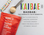 KAIBAE Premium Organic Baobab Powder | Prebiotic Fiber Superfood for Gut & Metabolic Health | Vitamin C + Polyphenols | Gluten-Free, Non-GMO, Vegan | 8 oz.