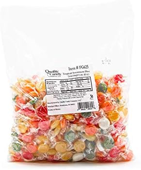 Quality Candy Company Tropical Fruit Discs, 5 Pounds
