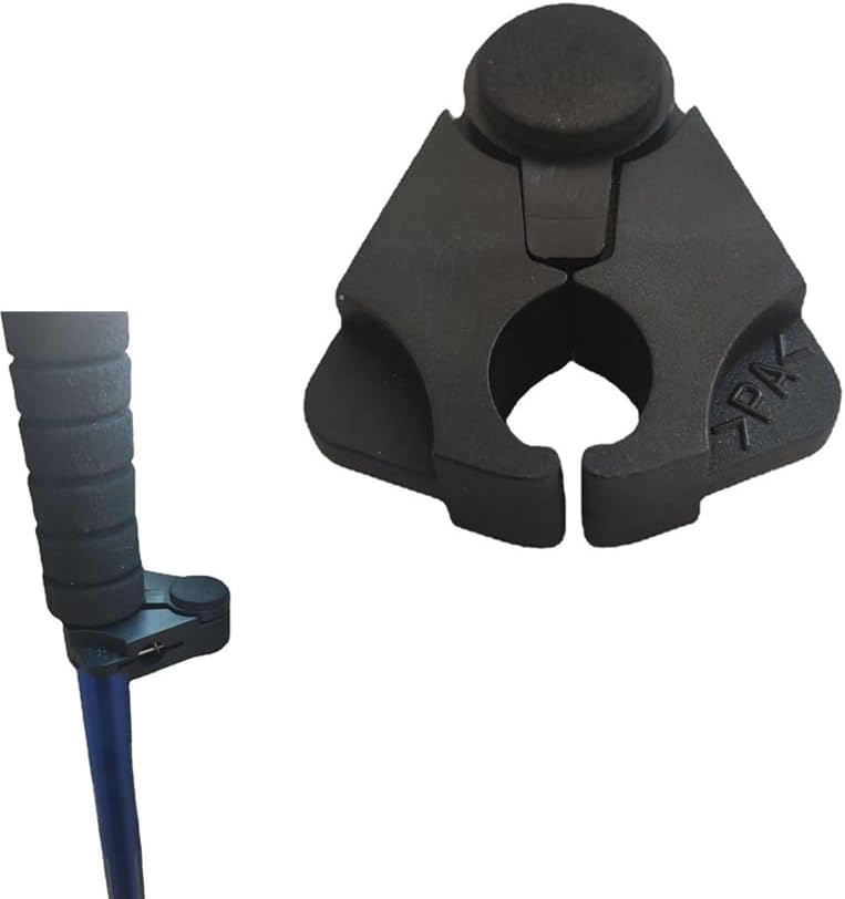 Walking Cane Holder Walking Stick Holder Clips Bracket Clamp Rest Hook for Lightweight Aluminum Walking Canes Offset Folding Cane Hang Your Cane to Table Top Desk Counter