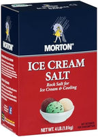 Morton Ice Cream & Cooling Salt Box, 4 lb, 2 Pack