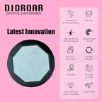 Crystal Hair Removal for Women and Men,Painless Crystal Hair Remover Device,Upgraded Nano Glass Hair Eraser Stone,Reusable Epilator for Silky Skin (Black)
