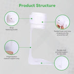 Orthomen Ankle Foot Orthosis Support - AFO Splint - Drop Foot Brace (S-Right)