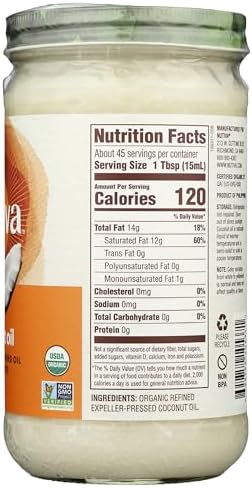 Nutiva Refined Coconut Oil, 23 Ounce