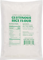 Soeos Glutinous Rice Flour 48 Ounce (Basic), Rice Flour for Baking or Cooking, All Natural White Rice Flour, Vegan, Gluten-Free