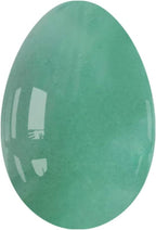Undrilled Yoni Eggs 45X30mm Natural Rose Quartz Massage Egg Obsidian Crystal Jade Eggs Kegel Exercise Massage Ball,Aventurine Eggs
