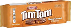 Arnott's Tim Tam Milk Chocolatey Cookie 6.2oz (175 Grams), Chewy Caramel Flavour, 4 packs, Authentic Imported