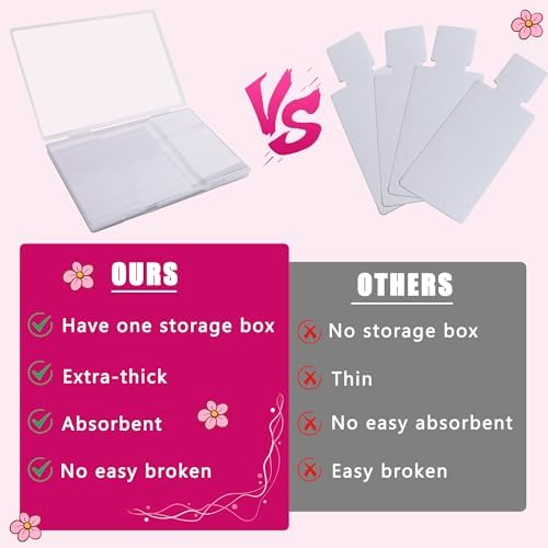600 Pieces Perfume Tester Strips with Storage Box, Larbeti Paper Fragrance Tester Strips Disposable Essential Oils Test Card White Fragrance Blotter Paper Cards