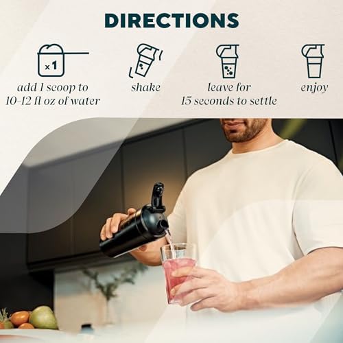 Myprotein Clear Whey Isolate Protein Powder, 35 Servings, (1.9lbs) Strawberry, 20g Protein per Serving, Naturally Flavored Drink Mix, Daily Protein Intake for Superior Performance