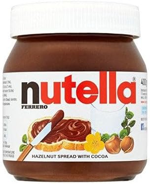 Nutella Hazelnut Chocolate Spread, 400g/14.1oz., (2 pack) (Imported from Canada)