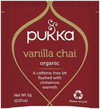 Pukka Organic Tea Bags, Vanilla Chai Herbal Tea, 20 Tea Bags(Pack of 3)