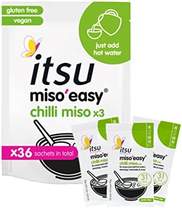 Itsu Miso'Easy Chilli Miso 60g (Pack of 12)