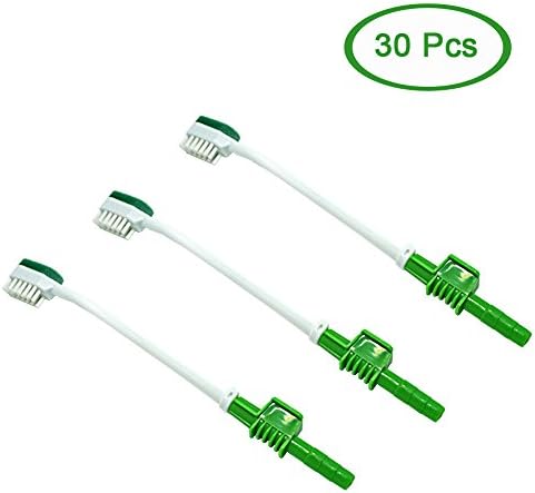 Elderly Oral Cleaning Disposable Suction Swab Toothbrush Head of Green (BOX of 30pcs)