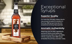 1883 Caramel Syrup for Drinks, Made in France, 1 Liter Plastic Bottle