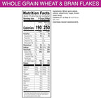 Kellogg’s Raisin Bran Breakfast Cereal, High Fiber, 28g Whole Grain, Large Size, 20.9 oz