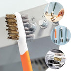Alipis 3pcs Brush for Gas Stove Double-end Kitchen Countertop Cleaner Lightweight Sturdy Design for Efficient Removal for Home and Restaurant Use