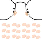 Soft Foam Eyeglasses Nose Pads Self Adhesive Non Slip Nose Pads for Glasses Anti Slip Eyeglass Nose Pads for Plastic Frames Glasses Sunglasses 12 Pairs