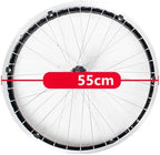 24x13/8 Inch Manual Wheelchair Accessories Tire Pu Polyurethane Material Air-Free Rear Wheel Tire