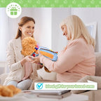 Fidget Sensory Dog Blanket for Elderly | Premium Dementia Activities for Seniors Items | Engaging Sensory Items (pup) for Adults | Gift and Activities for Seniors with Alzheimer