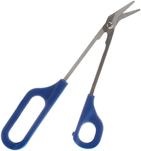 Homecraft Easi-Grip Chiropodist Scissors, Easy Grip Scissors, For Weak Grip or Arthritis, Nail Scissors For Elderly or Disabled