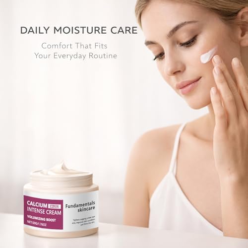 Calcium Daily Care Skin Set with Calcium Multi Balm Stick – Gentle Firming & Moisture Routine for Smooth, Comfortable-Looking Skin, Daily Use Skincare Collection, Travel-Friendly