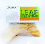 Bronze Leaf Gelatin Sheets, 300 Sheets, 150 Bloom, Champion Leaf Gelatine, 1/KG (2.2/Lbs) [100% USA Owned Family Business]