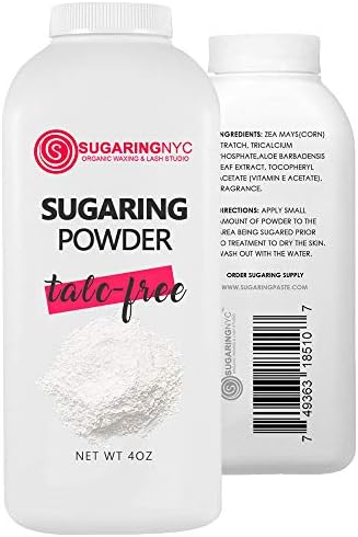 Bikini Sugaring Brazilian hair removal Package with Paste, Drying Powder, Applicator, Gloves by Sugaring NYC