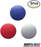 Bucket Lidz 3 Pack Plastic Lid for Storage, and Seating - Easy Snap On & Off - Perfect for Car Wash, Tools, Sports, and Gardening- Fits 3.5, 5, & 6 Gallon Made in The USA