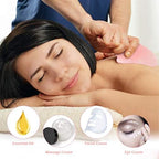 Natural Jade Gua Sha Scraping Massage Tool,Pink Rose Quartz GuaSha Board, Organic Anti-Aging Beauty Therapy for Skin Rejuvenation, Traditional Guasha Scraper Tools for Relaxing Muscles on Face, Neck,