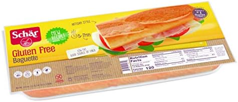 Schär Gluten Free Baguette, 2-Count, 6-Pack